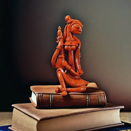 Handcrafted Terracotta Musician Figurine | Tribal Lady with Instrument | 8-Inch Ethnic Home Decor